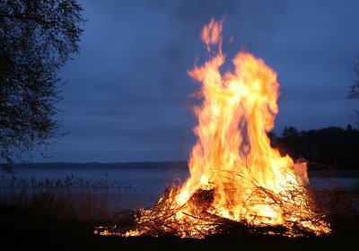 В Маарду при пожаре на даче погиб человек