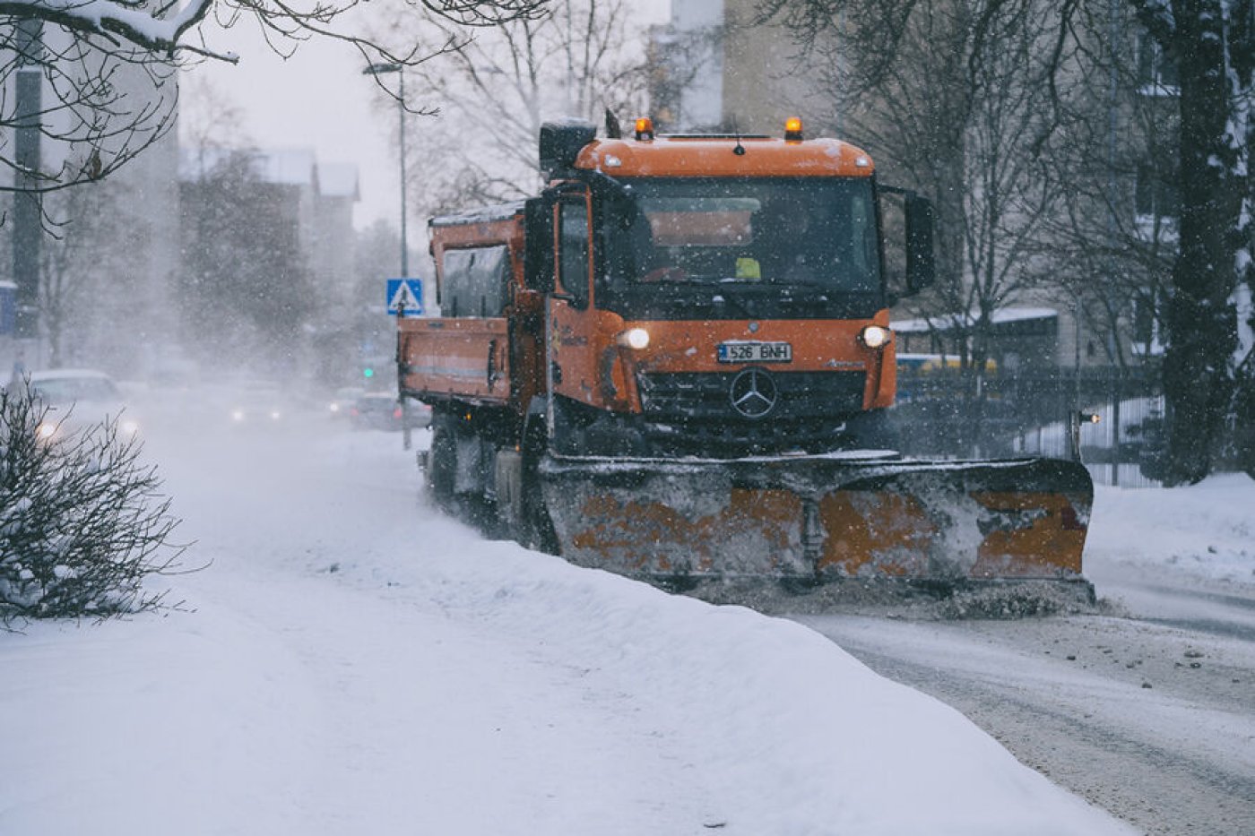 В буран выпадет до 15 см снега