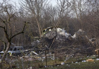 Эстонские криминалисты находятся в районе авиакатастрофы в Литве