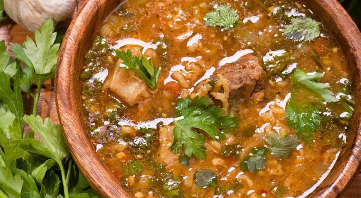 Рецепт настоящего грузинского супа-харчо